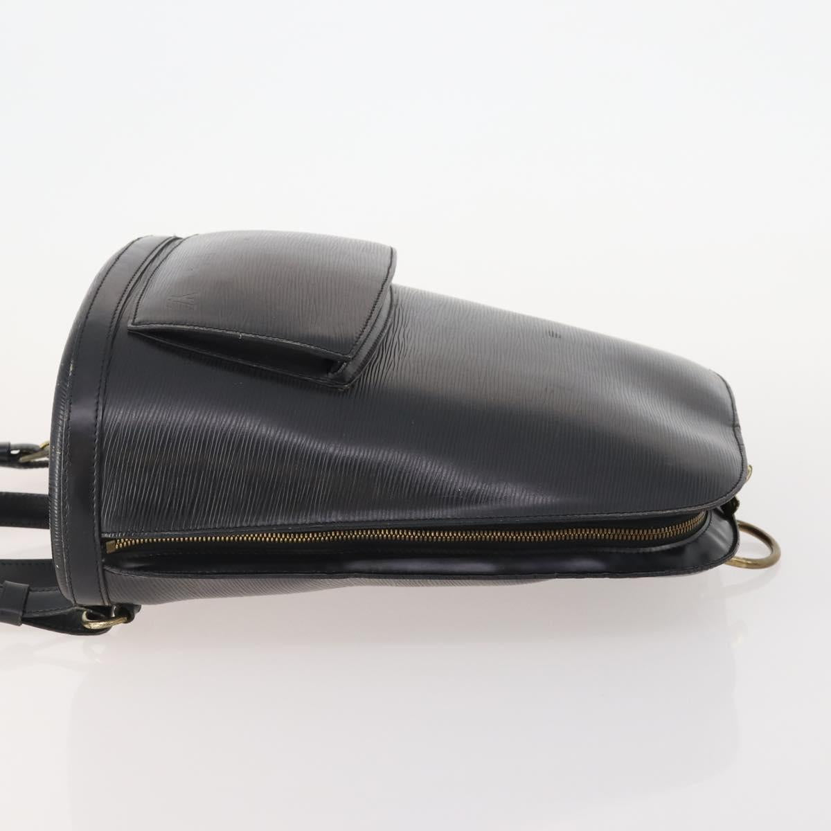 LOUIS VUITTON Epi Coblanc Shoulder Bag Black M52292 LV Auth 167203