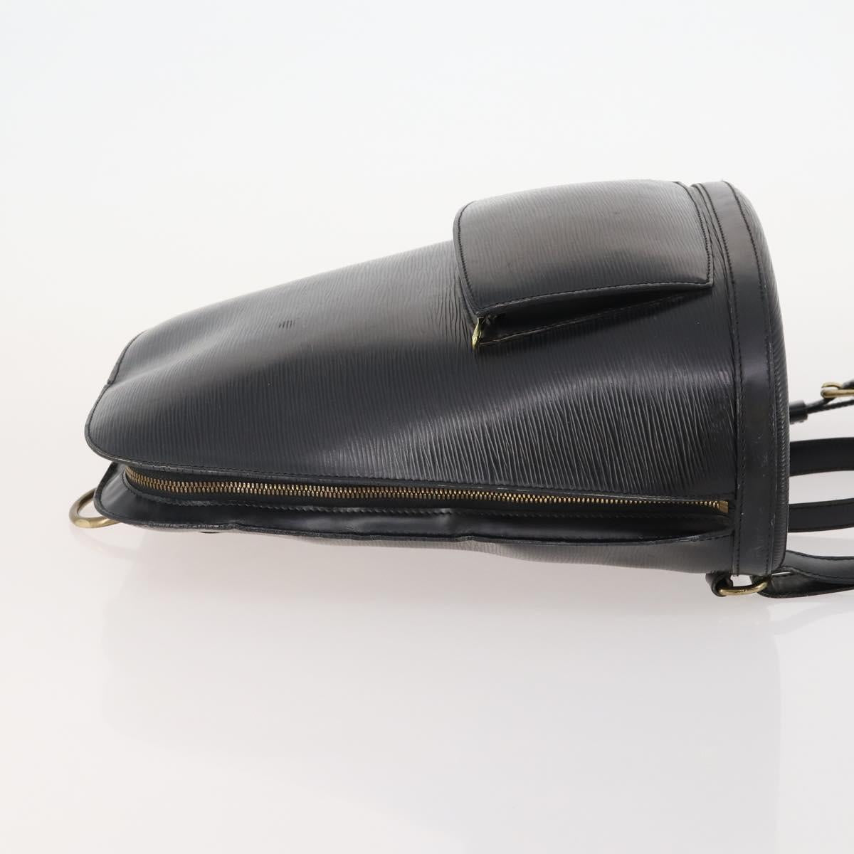 LOUIS VUITTON Epi Coblanc Shoulder Bag Black M52292 LV Auth 167203