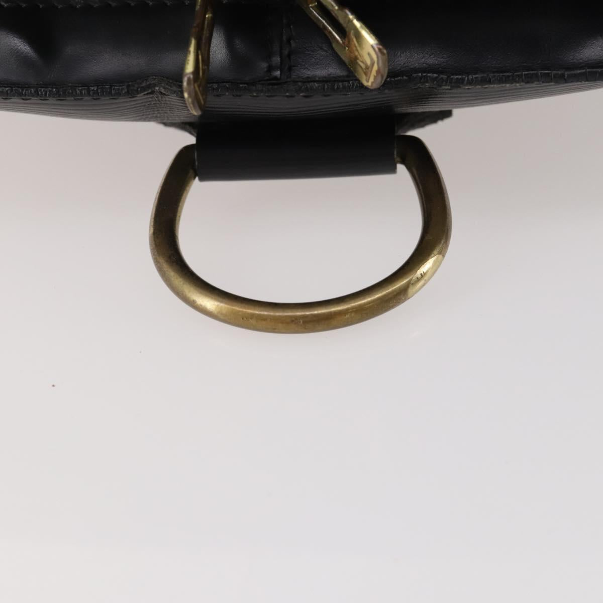 LOUIS VUITTON Epi Coblanc Shoulder Bag Black M52292 LV Auth 167203