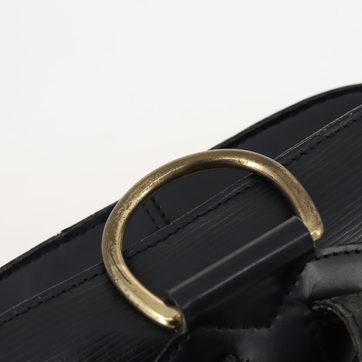LOUIS VUITTON Epi Coblanc Shoulder Bag Black M52292 LV Auth 167203