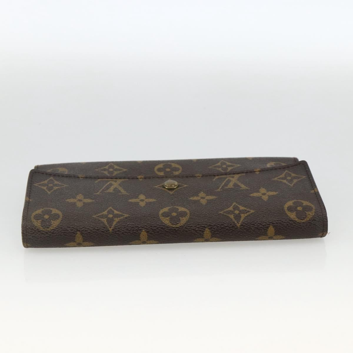LOUIS VUITTON Monogram Portefeuille International Wallet M61217 LV Auth 167204A