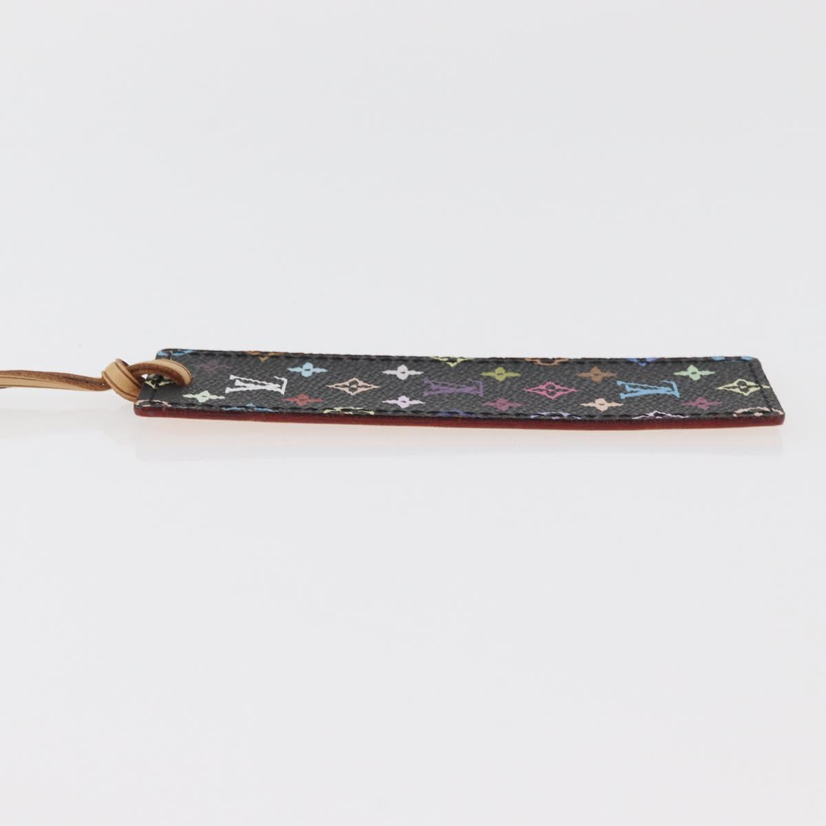 LOUIS VUITTON Multicolor Mark Page Kadu Bookmark Black M99197 LV Auth 167207M