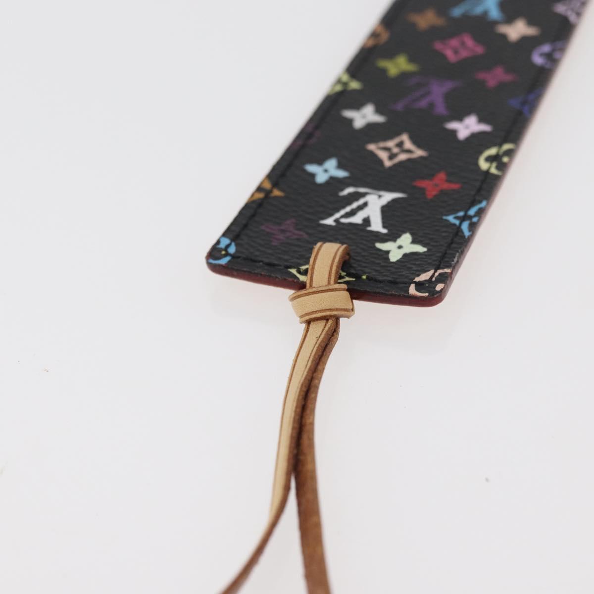 LOUIS VUITTON Multicolor Mark Page Kadu Bookmark Black M99197 LV Auth 167207M