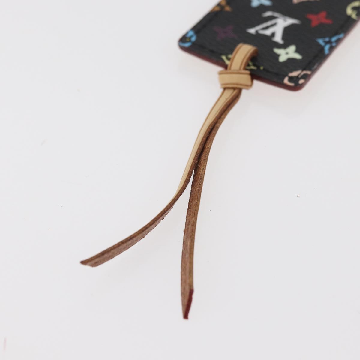 LOUIS VUITTON Multicolor Mark Page Kadu Bookmark Black M99197 LV Auth 167207M