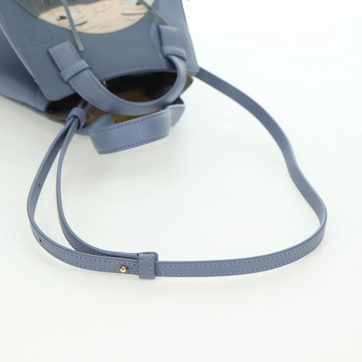 LOEWE × Ghibli Howl's Hammock Nuggets Markl Bag 2way Light Blue Auth 167241SM