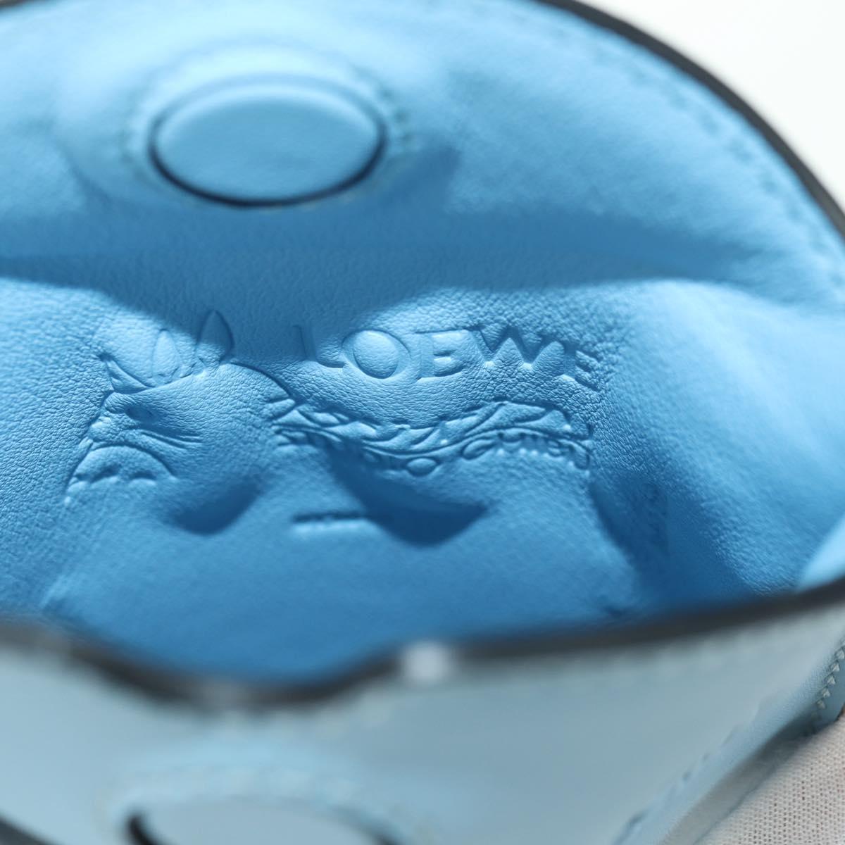 LOEWE × Ghibli My Neighbor Totoro Gate Pocket Leather Light Blue Auth 167242SM