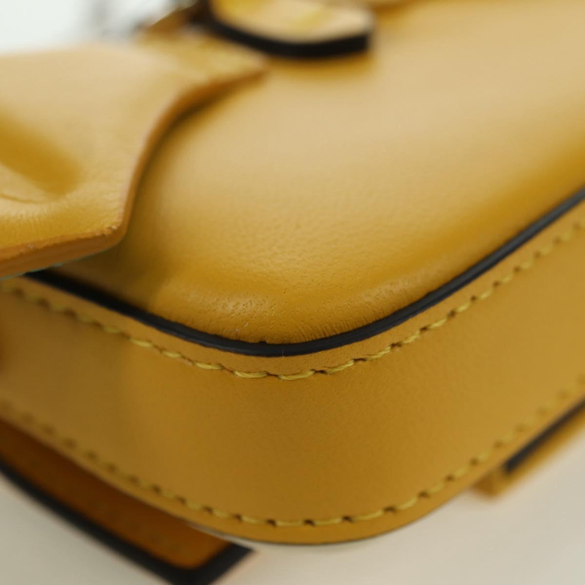 FENDI FRGMT x POKÉMON Mini Mamma Baguette Dragonite Bag Leather Auth 167248SM