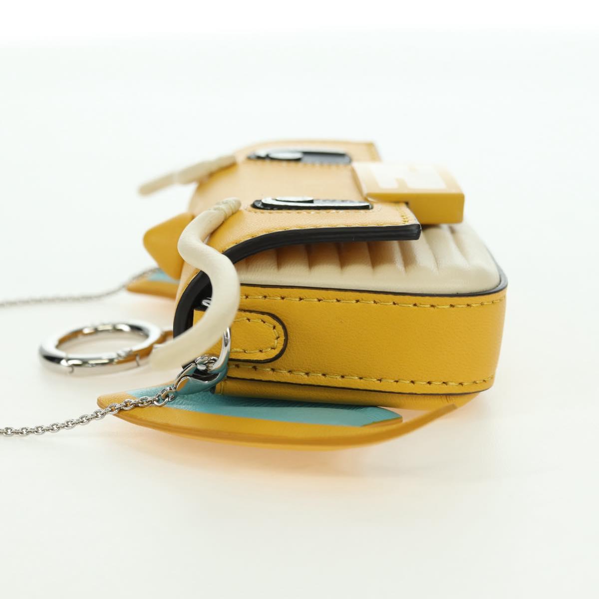 FENDI FRGMT x POKÉMON Mini Mamma Baguette Dragonite Bag Leather Auth 167248SM