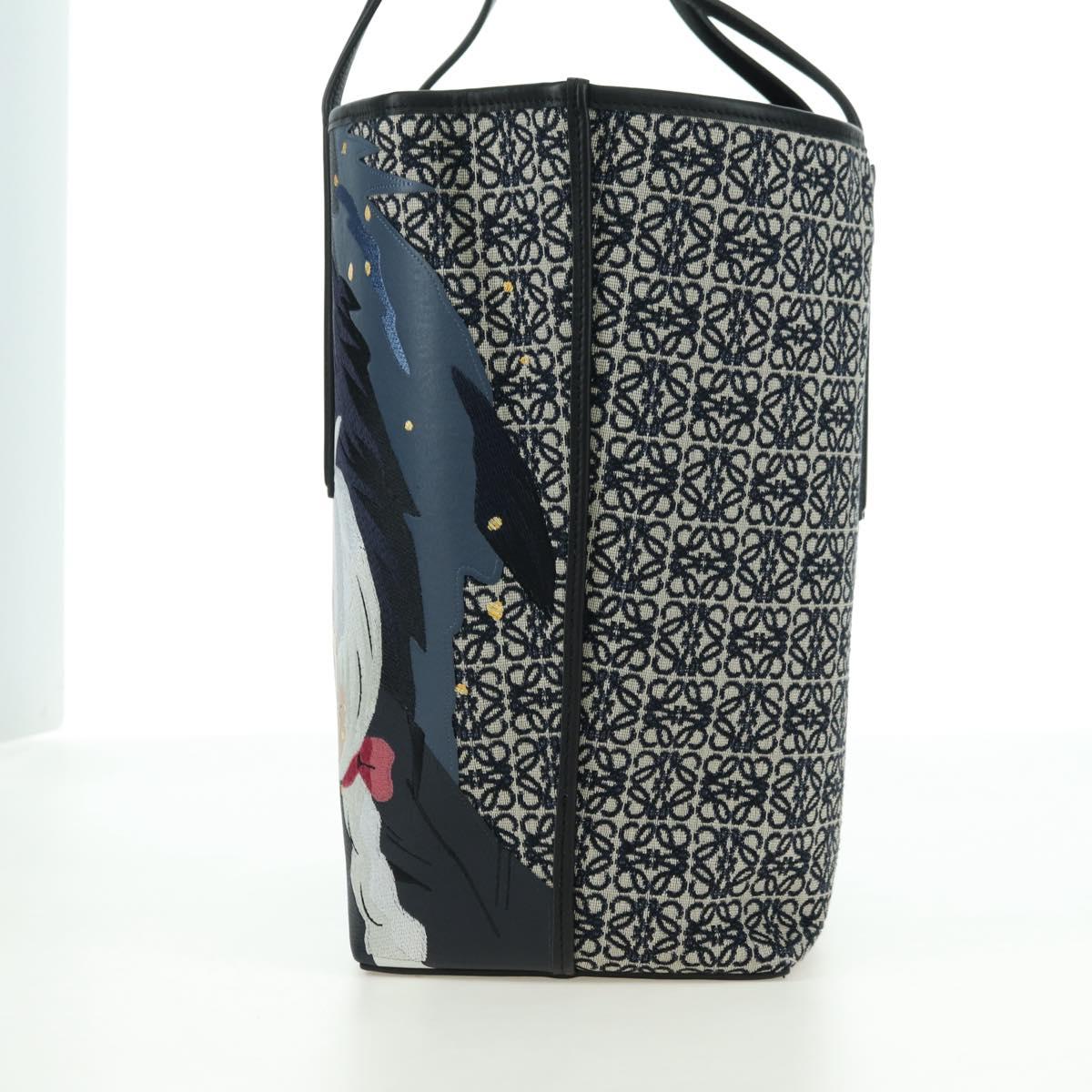 LOEWE × Ghibli Howl's Moving Castle Howl And Sophie Bag Canvas Auth 167253SM