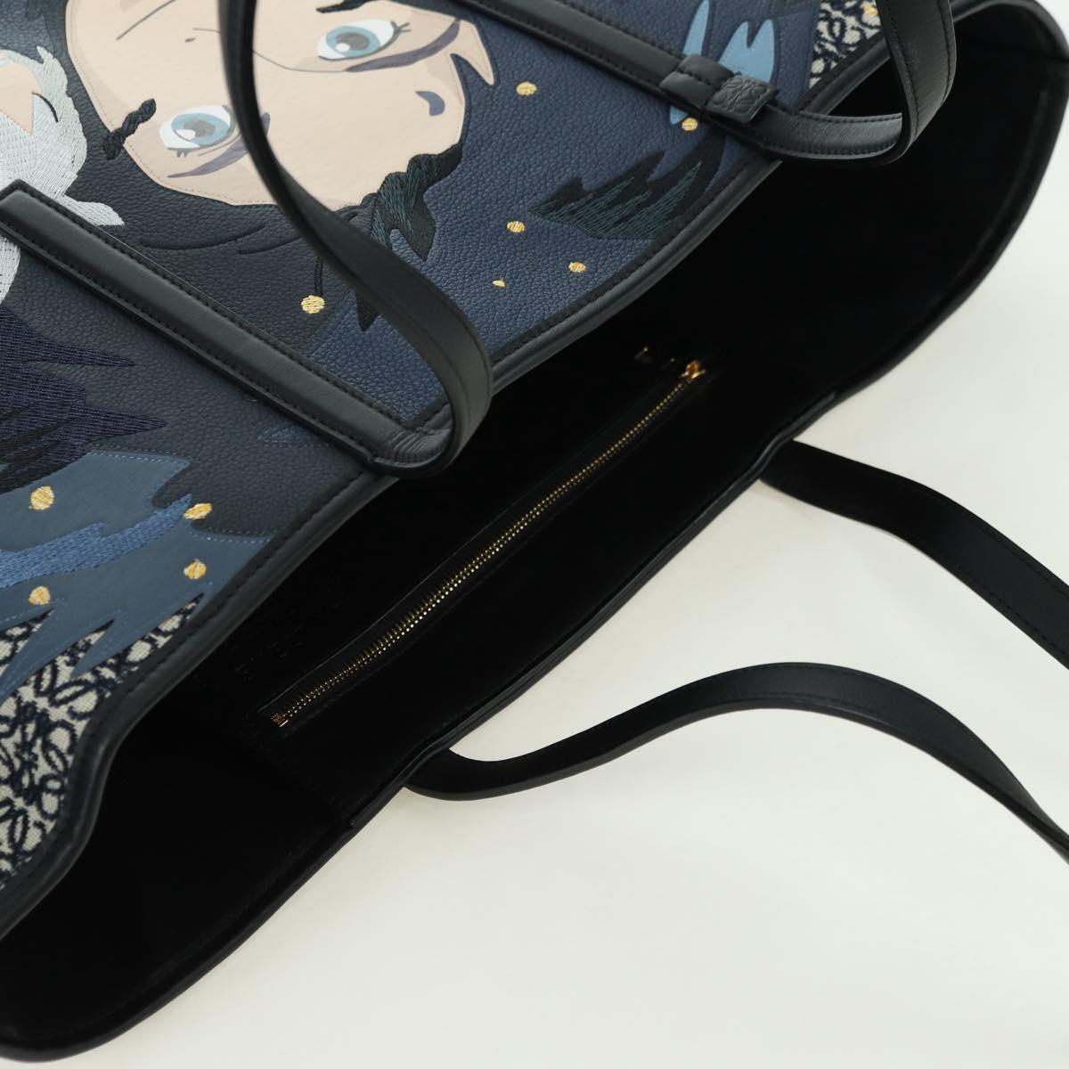 LOEWE × Ghibli Howl's Moving Castle Howl And Sophie Bag Canvas Auth 167253SM