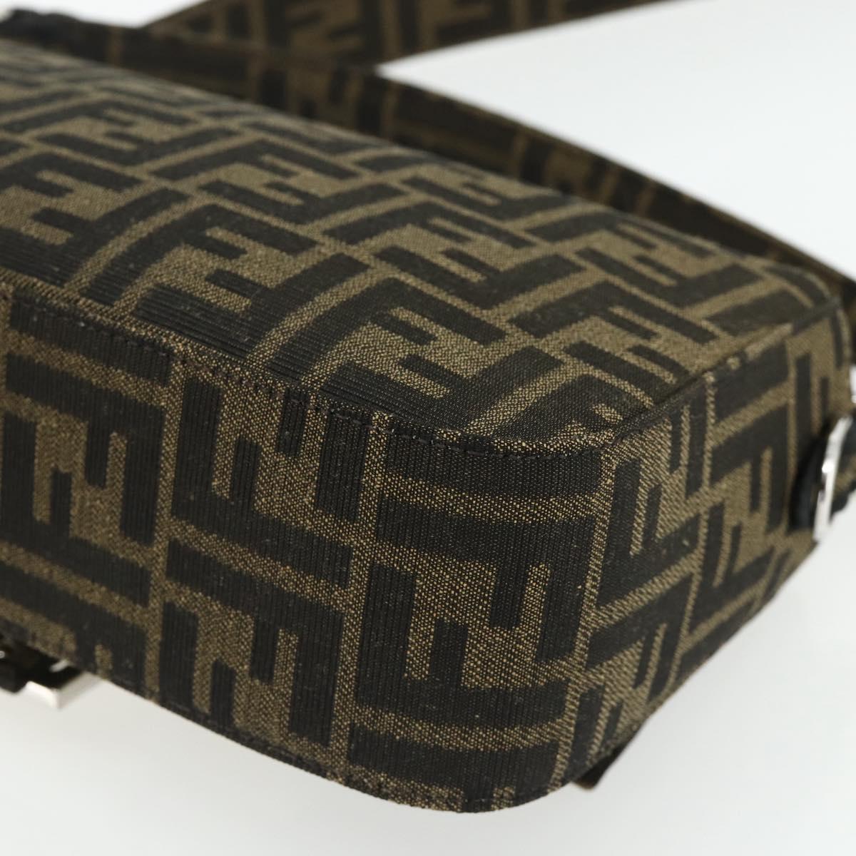 FENDI Zucca Canvas FRGMT x POKÉMON Mamma Baguette Dragonite Black Auth 167269SM