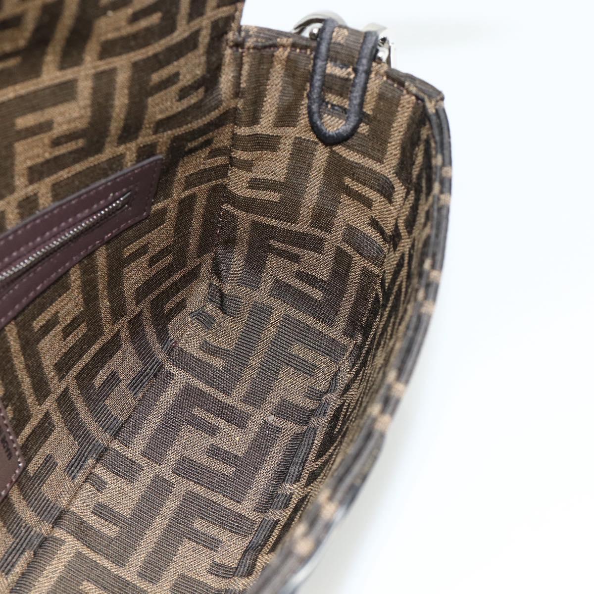 FENDI Zucca Canvas FRGMT x POKÉMON Mamma Baguette Dragonite Black Auth 167269SM