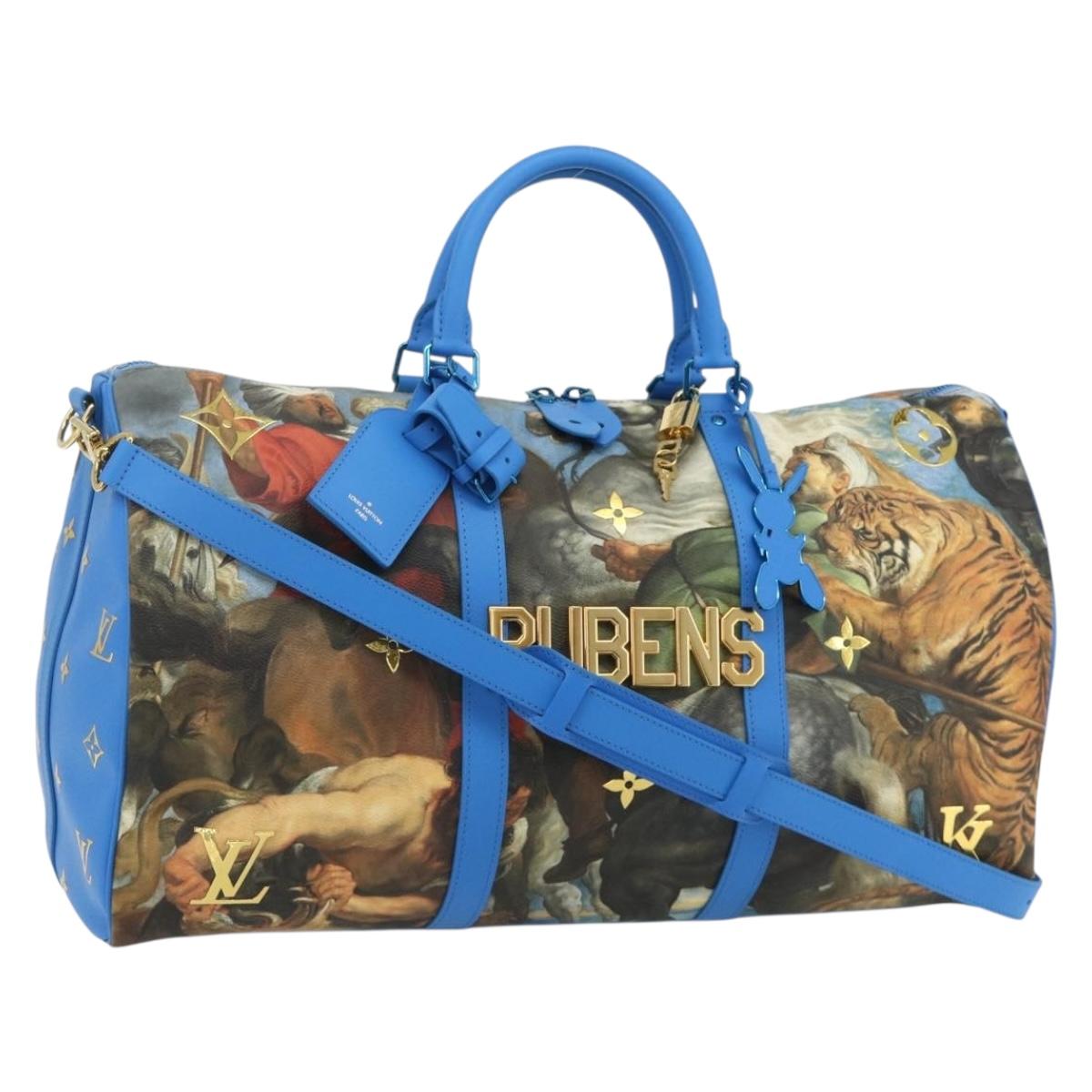 LOUIS VUITTON Masters Collection Keepall Bandouliere 50 M43344 LV Auth 167273SM