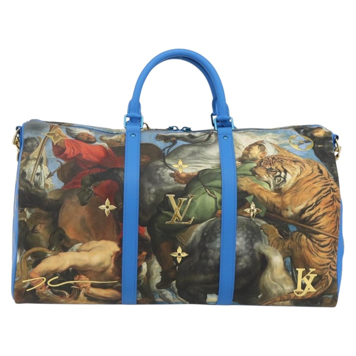 LOUIS VUITTON Masters Collection Keepall Bandouliere 50 M43344 LV Auth 167273SM