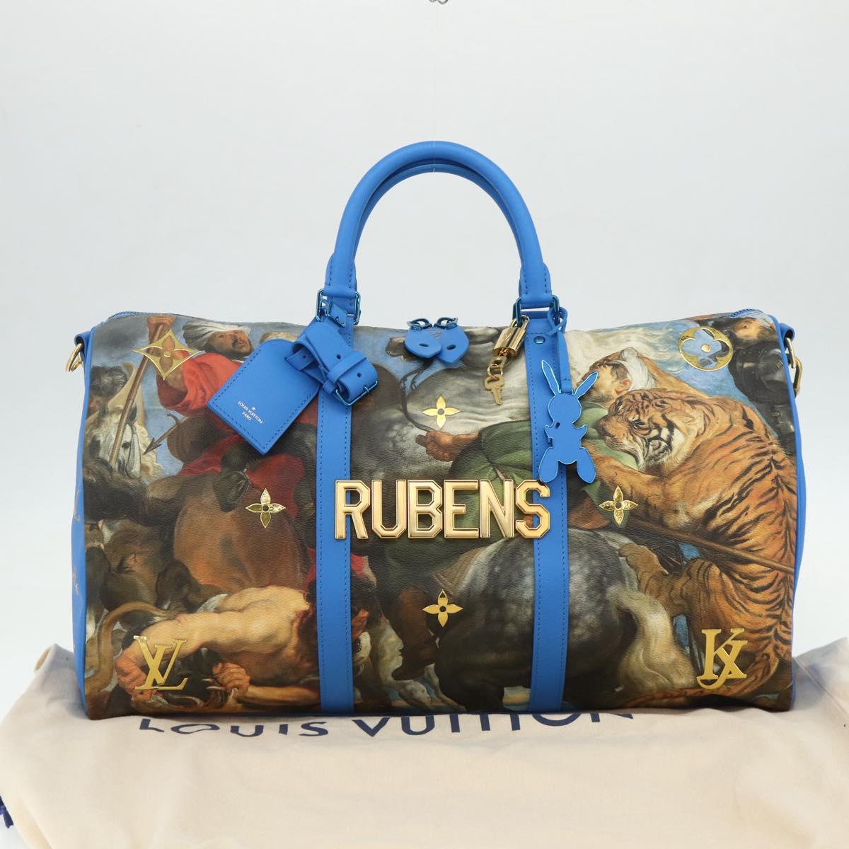 LOUIS VUITTON Masters Collection Keepall Bandouliere 50 M43344 LV Auth 167273SM