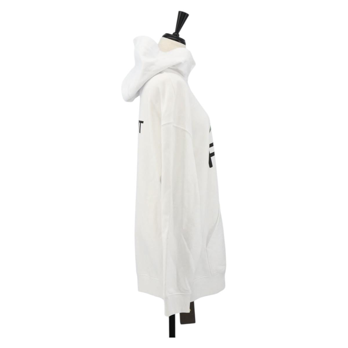 FENDI FENDI x FRGMT x POKÉMON Hoodie Kairyu Cotton XS White Auth 167274SM