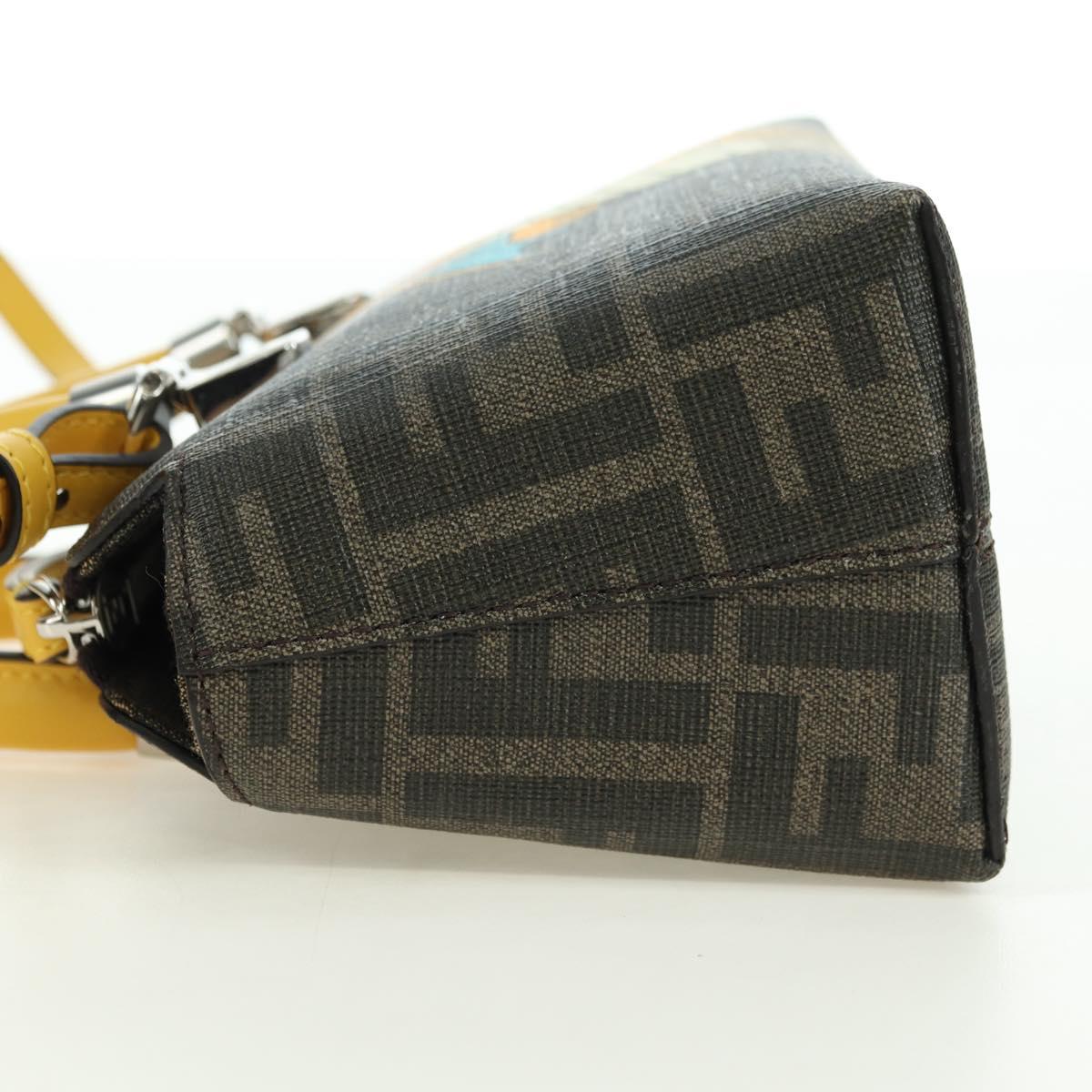 FENDI x FRGMT x POKÉMON Zucca Canvas By The Way Mini Dragonite Auth 167297SM