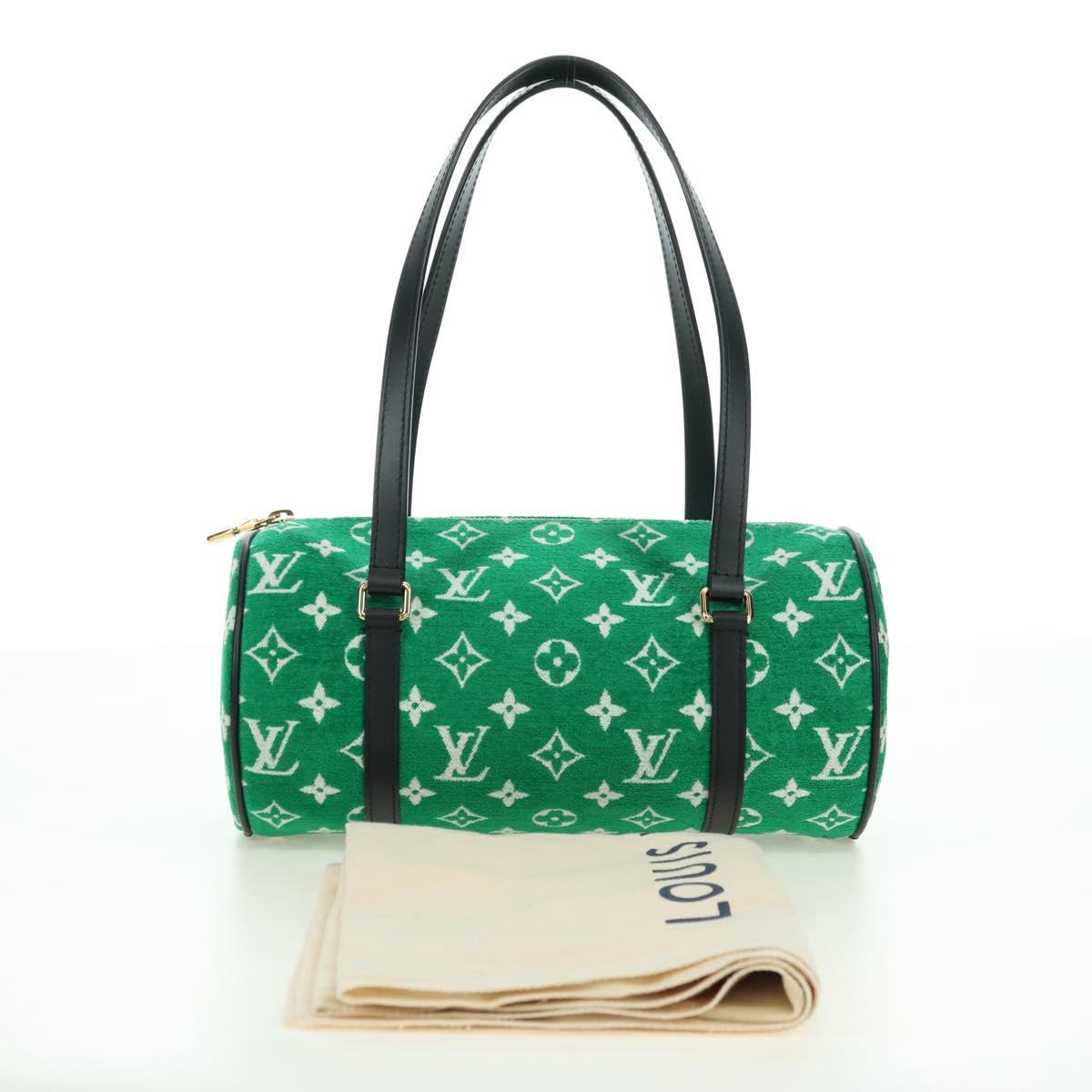LOUIS VUITTON Monogram Jaguar Papillon 26 Hand Bag Green M46206 LV Auth 167298SM