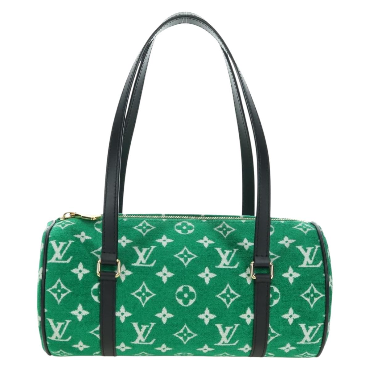 LOUIS VUITTON Monogram Jaguar Papillon 26 Hand Bag Green M46206 LV Auth 167298SM