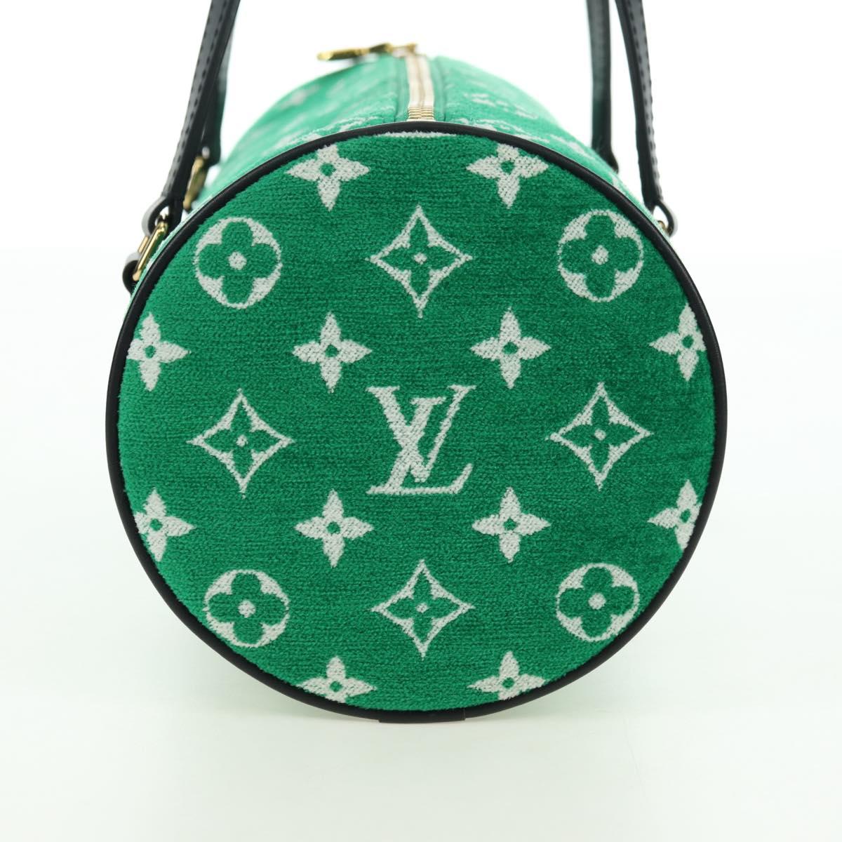 LOUIS VUITTON Monogram Jaguar Papillon 26 Hand Bag Green M46206 LV Auth 167298SM