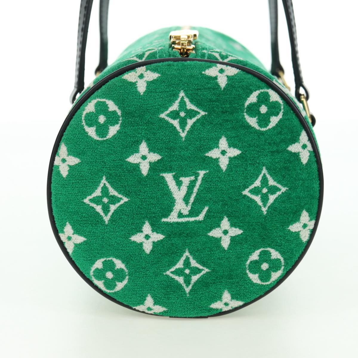LOUIS VUITTON Monogram Jaguar Papillon 26 Hand Bag Green M46206 LV Auth 167298SM