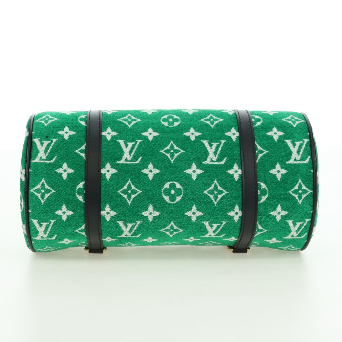 LOUIS VUITTON Monogram Jaguar Papillon 26 Hand Bag Green M46206 LV Auth 167298SM