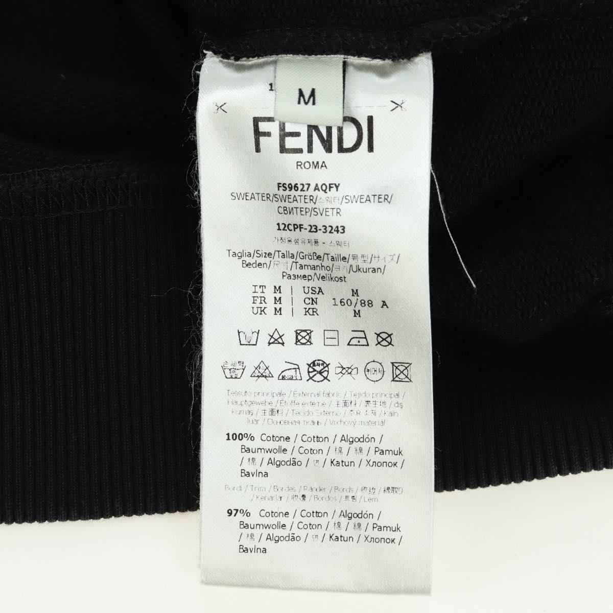 FENDI FENDI x FRGMT x POKÉMON Parker Kairyu Cotton M Black Auth 167303SM