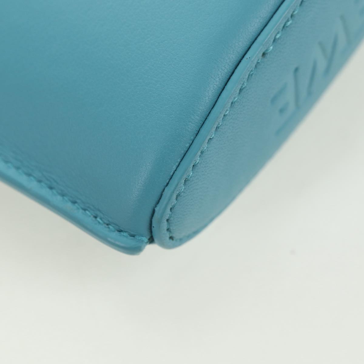 LOEWE ~ Ghibli Howl's Moving Castle Dice Pocket Hin Leather Blue Auth 167311SM