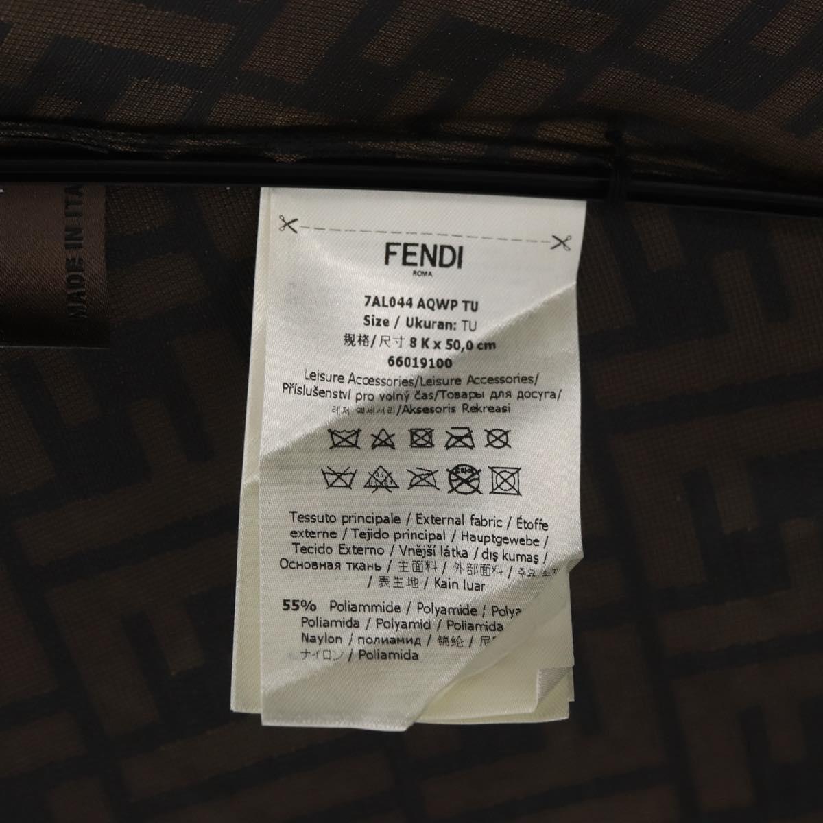 FENDI FENDI x FRGMT x POKÉMON Zucca Canvas Dragonfly Umbrella Auth 167315SM