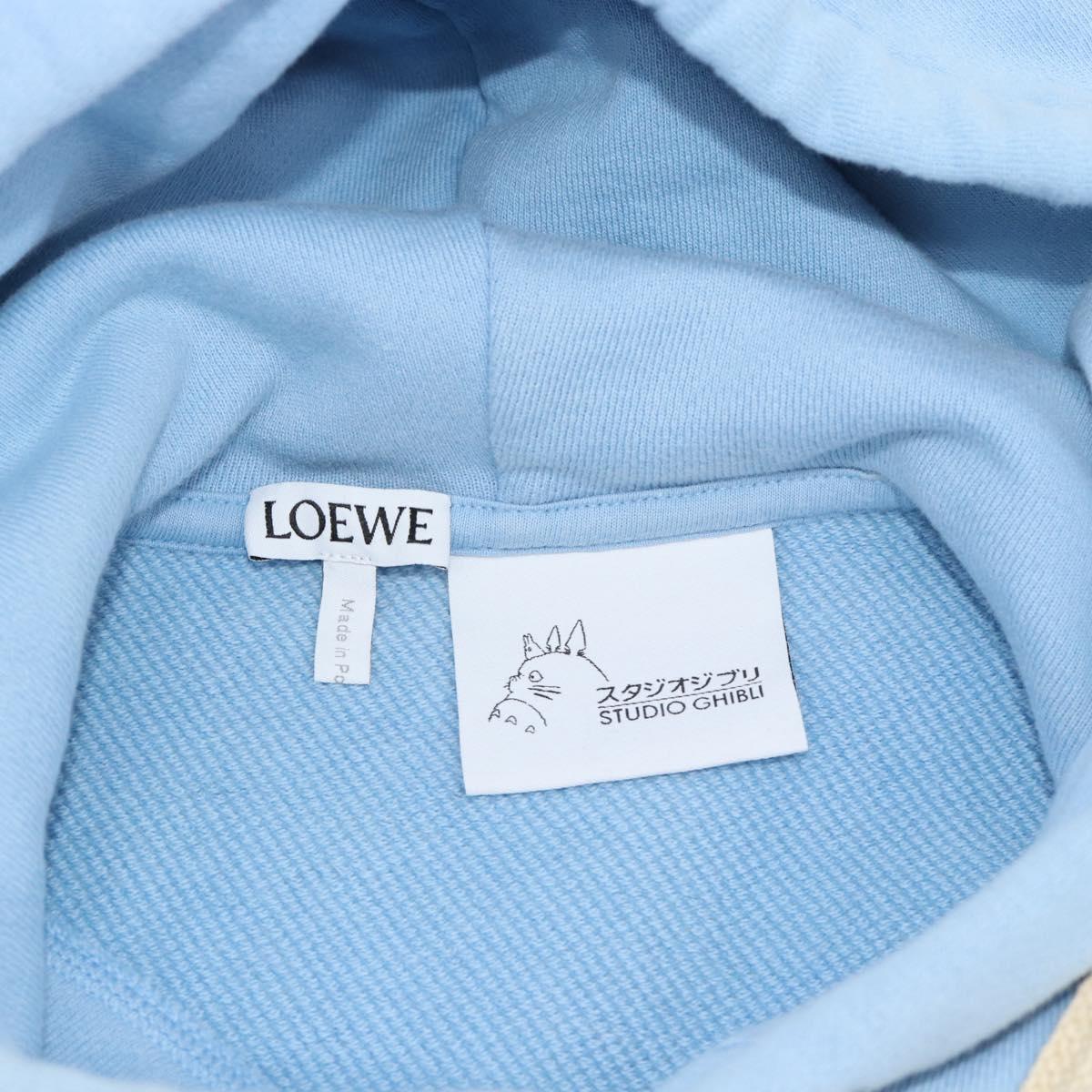 LOEWE LOEWE ~ Studio Ghibli Hoodie Totoro Cotton XS Light Blue Auth 167327M