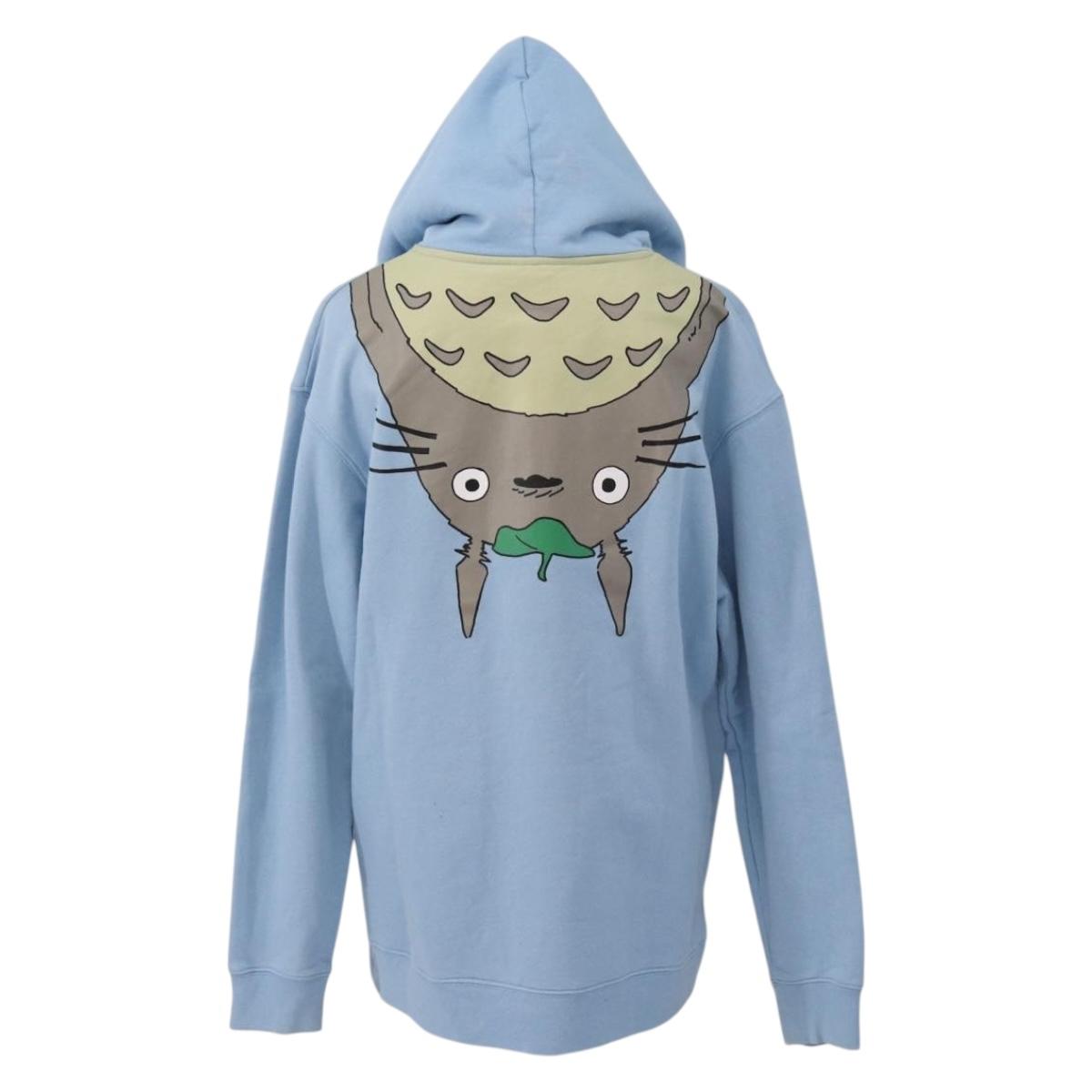 LOEWE LOEWE ~ Studio Ghibli Hoodie Totoro Cotton XS Light Blue Auth 167327M