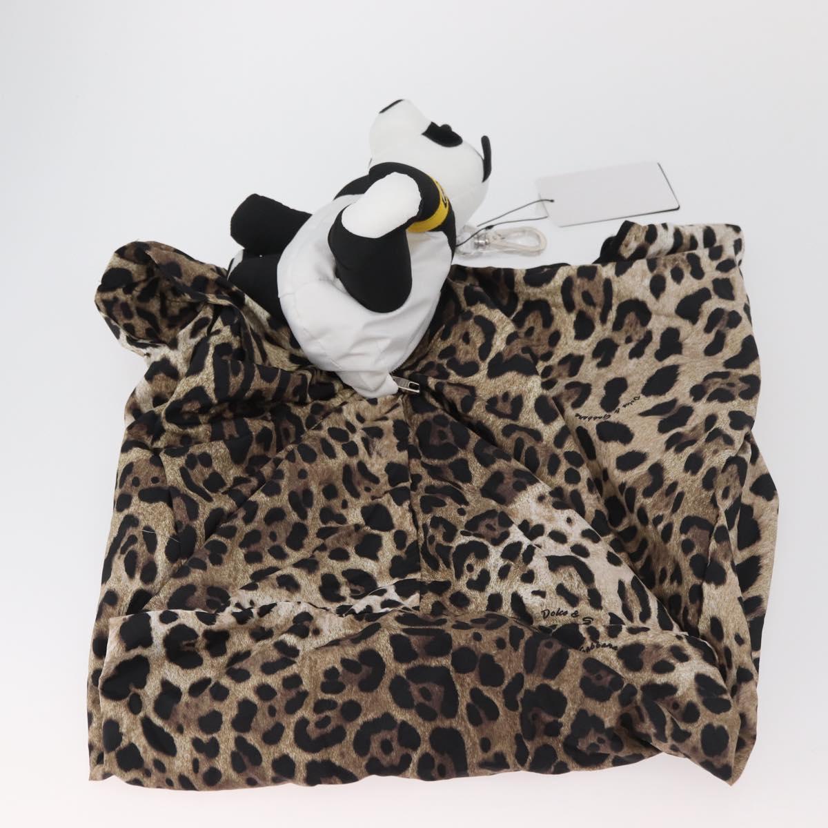 DOLCE&GABBANA D&G x Jujutsu Kaisen Eco Bag Panda Bag Nylon Black Auth 167336SM