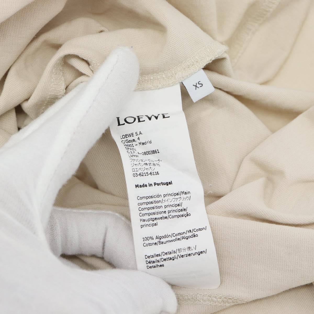 LOEWE LOEWE × Studio Ghibli Soot Sprites T Shirt Cotton XS Beige Auth 167345M