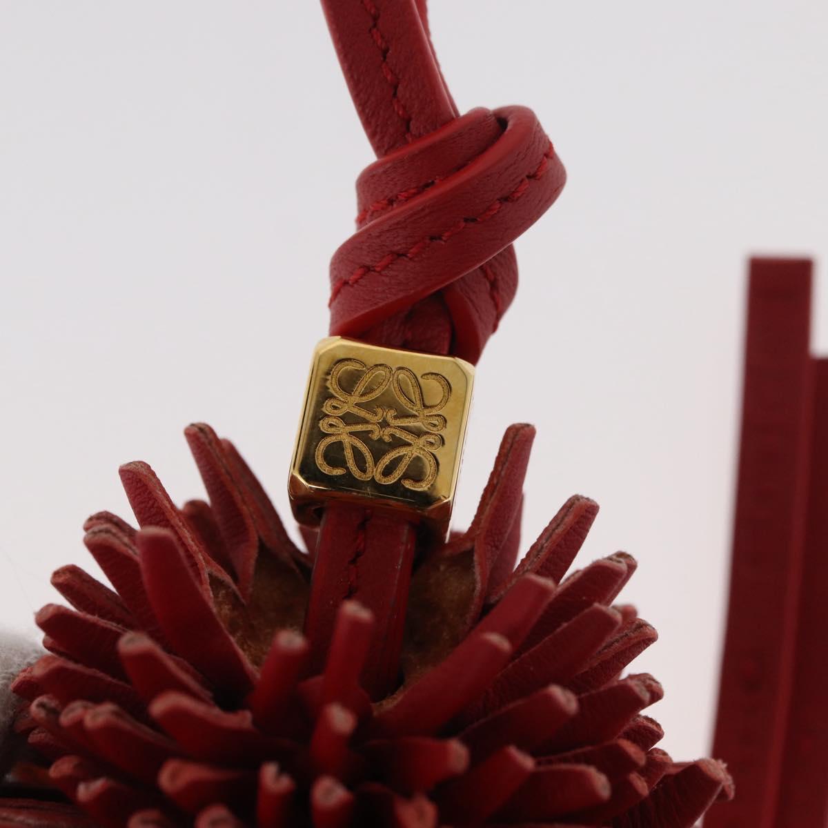 LOEWE × Studio Ghibli Howl's Moving Castle Calcifer Charm Leather Auth 167365SM