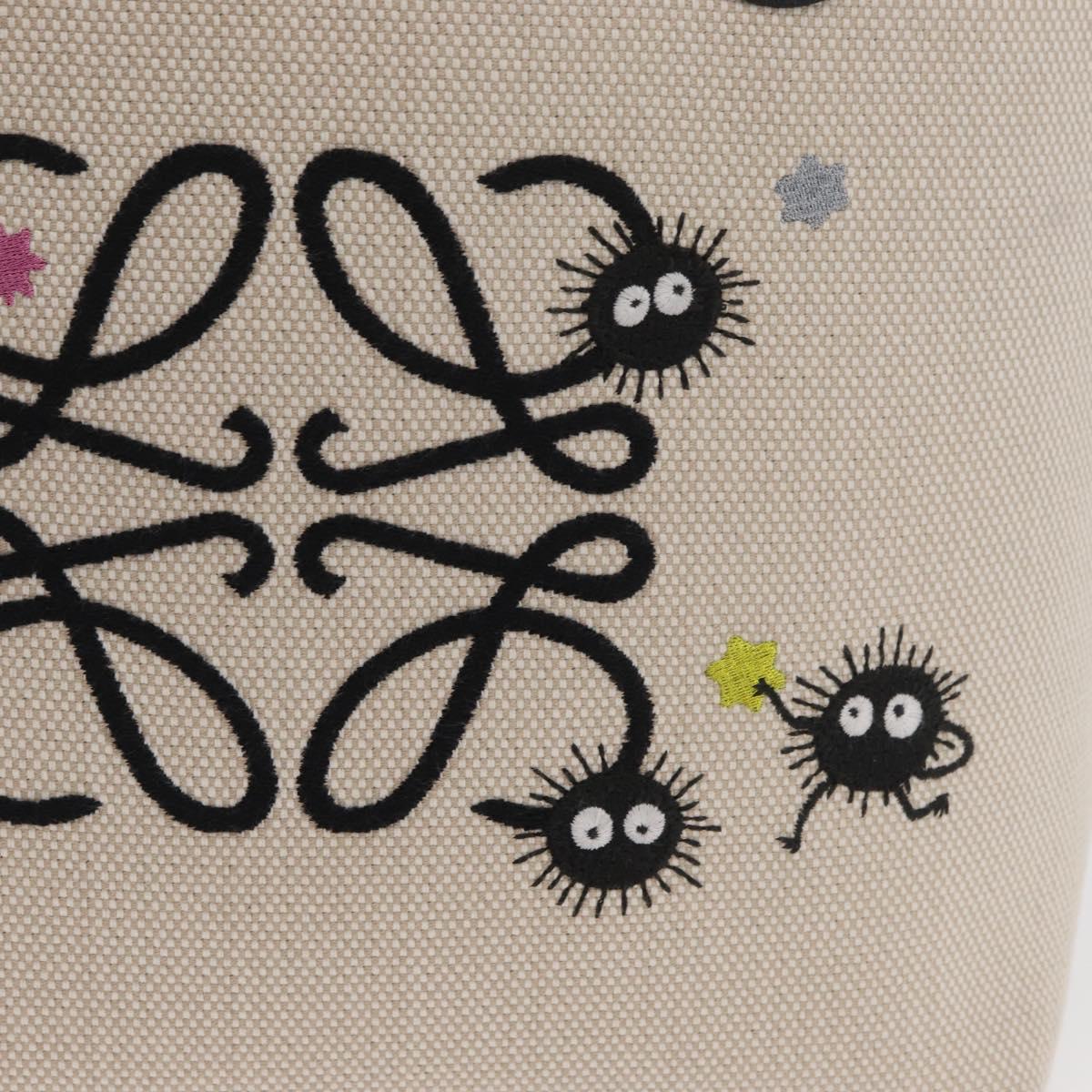 LOEWE LOEWE × Studio Ghibli Susuwatari Spirited Away Bag Canvas Auth 167370SM
