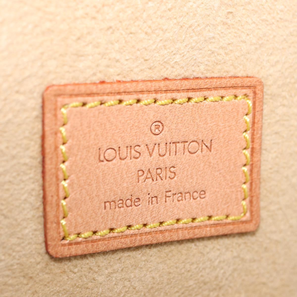 LOUIS VUITTON Monogram Case Eccrine Declaration Jewelry Box M21010 Auth 167372M