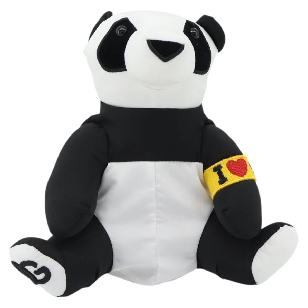 DOLCE&GABBANA D&G x Jujutsu Kaisen Eco Bag Panda Bag Nylon Black Auth 167375M