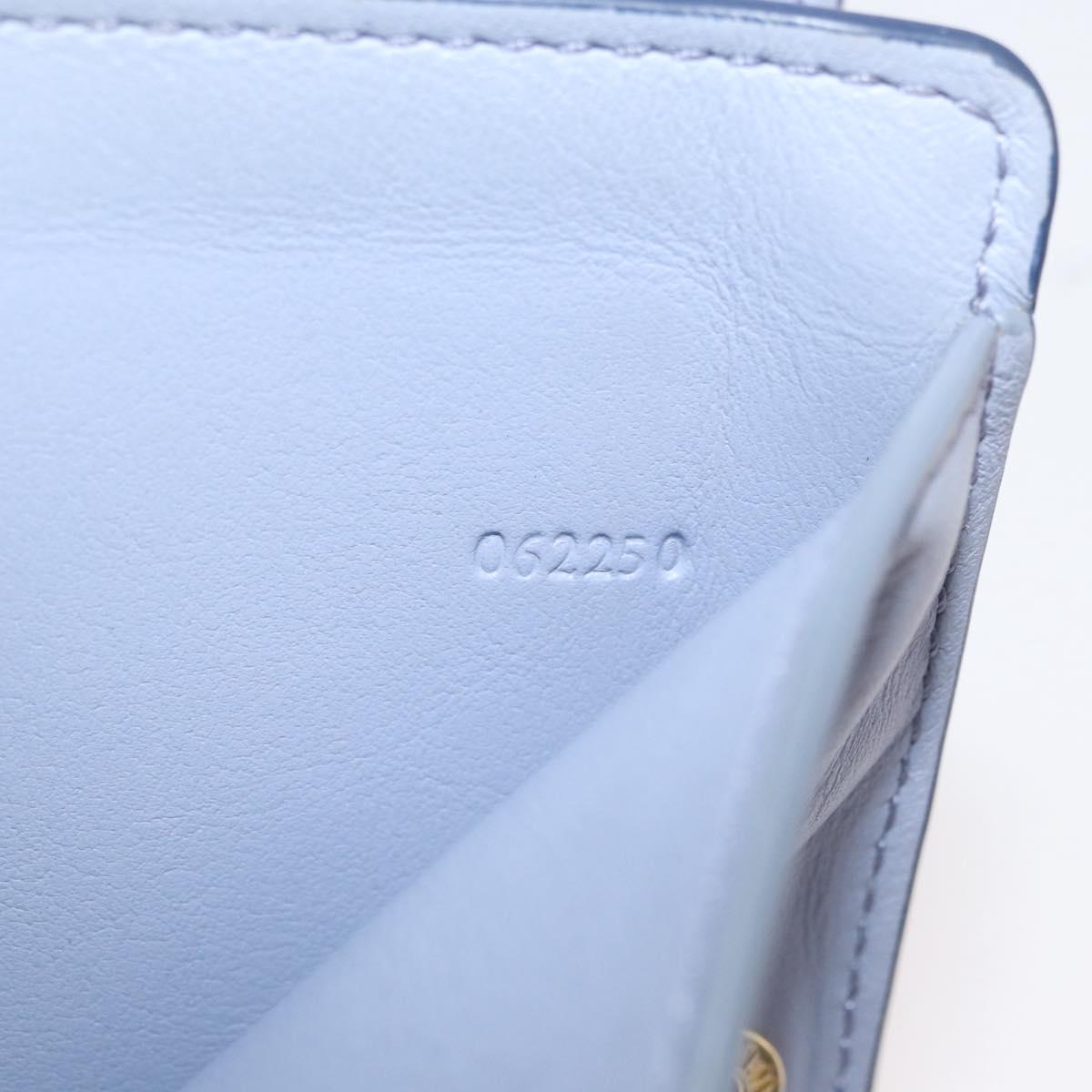 LOEWE × Studio Ghibli Howl's Moving Castle Wallet Leather Navy Auth 167377SM