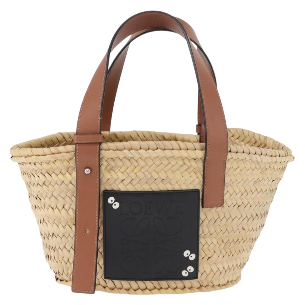 LOEWE × Studio Ghibli My Neighbor Totoro Pitch Black Basket Small Auth 167381SAM