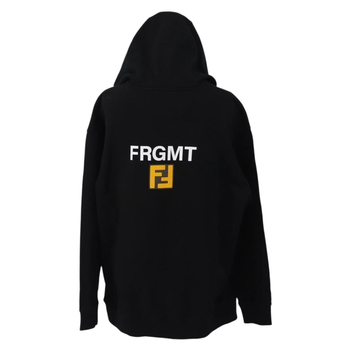 FENDI FENDI x FRGMT x POKÉMON Parker Kairyu Cotton XS Black Auth 167383SM