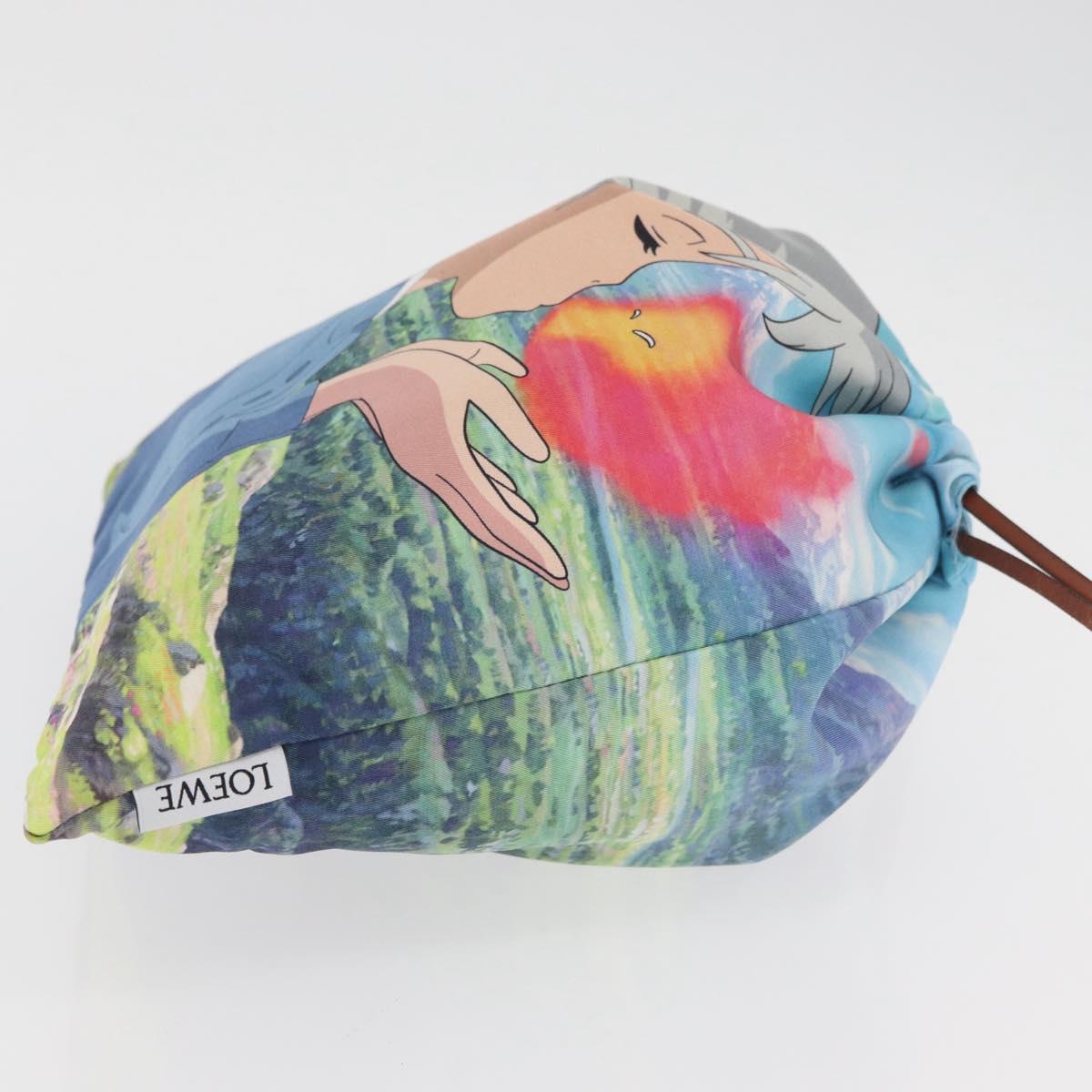 LOEWE × Studio Ghibli Howl's Moving Castle Sophie Calcifer Pouch Auth 167390SAM