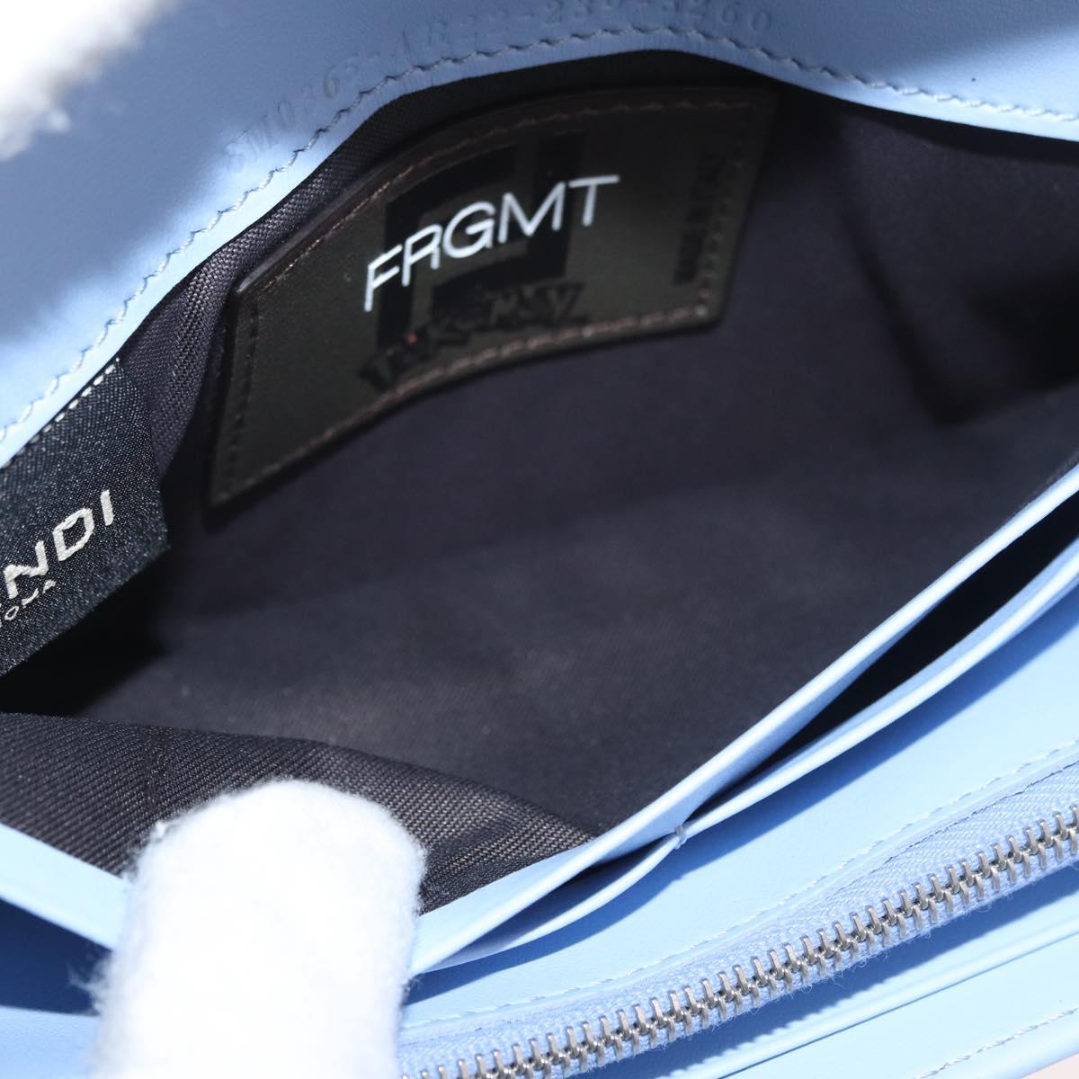 FENDI FENDI x FRGMT x POKÉMON Zucca Canvas Chain Wallet Mini Ryu Auth 167391SM