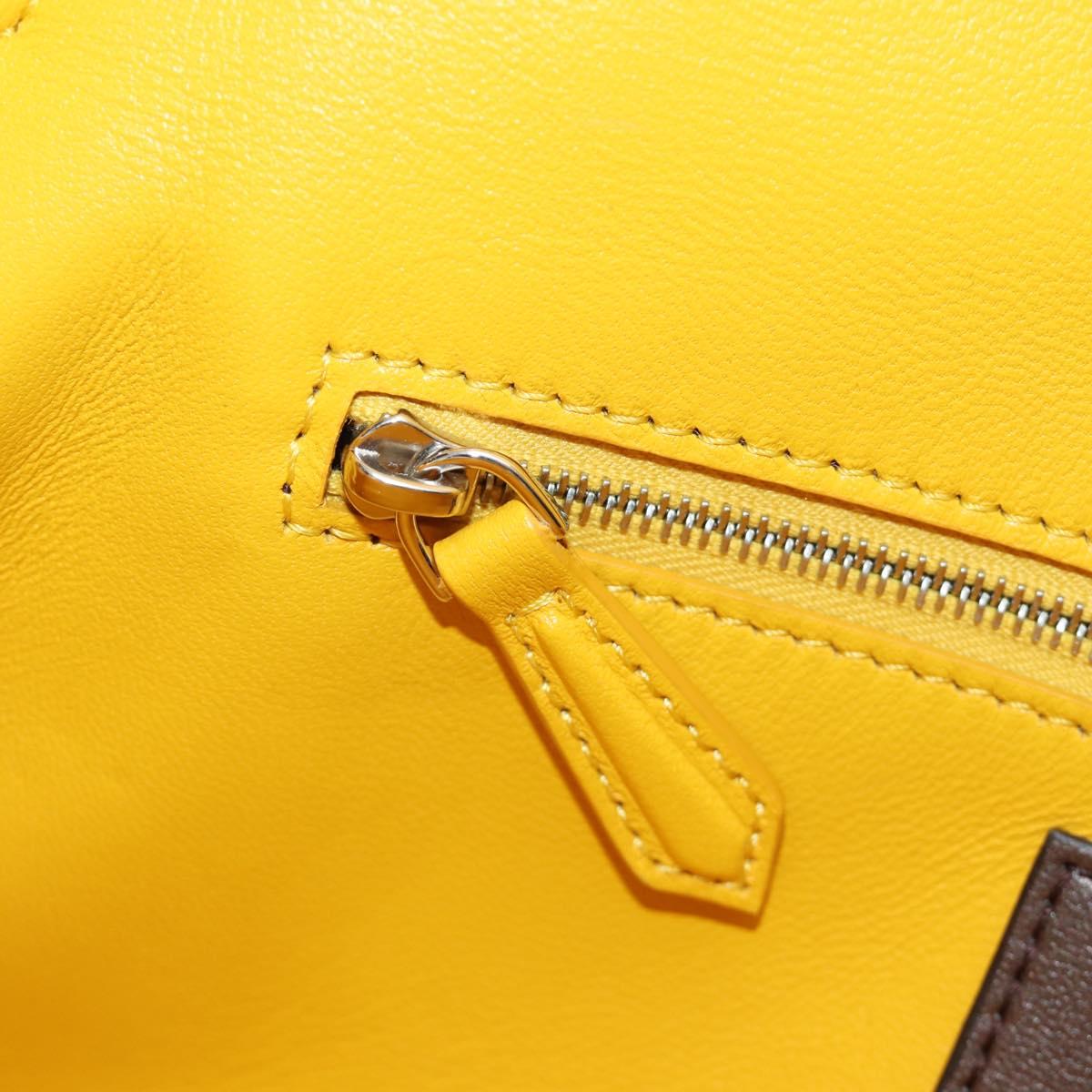 FENDI Dragonite FENDIxFRGMTxPOKÉMON Mamma Baguette Bag Leather Auth 167404SM