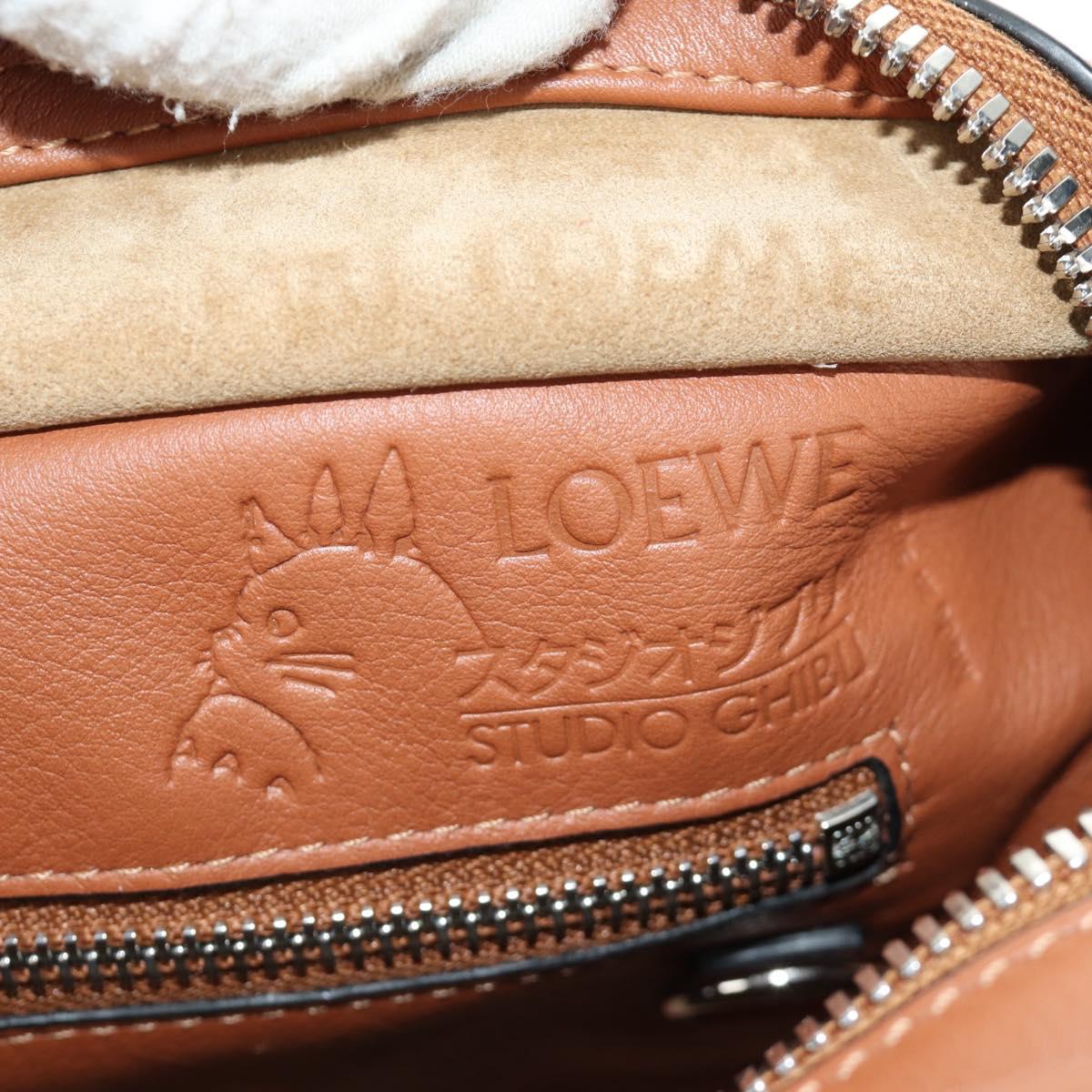 LOEWE × Studio Ghibli My Neighbor Totoro Amazona 28 Leather 2way Auth 167413SM