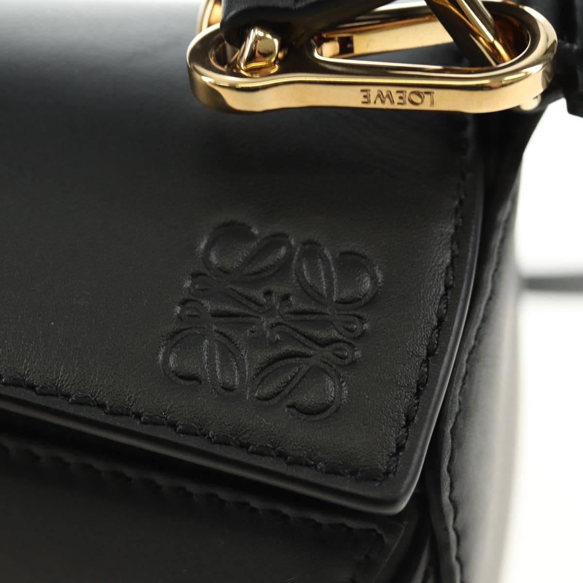 LOEWE × Studio Ghibli Howl's Calcifer Puzzle Mini Bag 2way Black Auth 167415SM