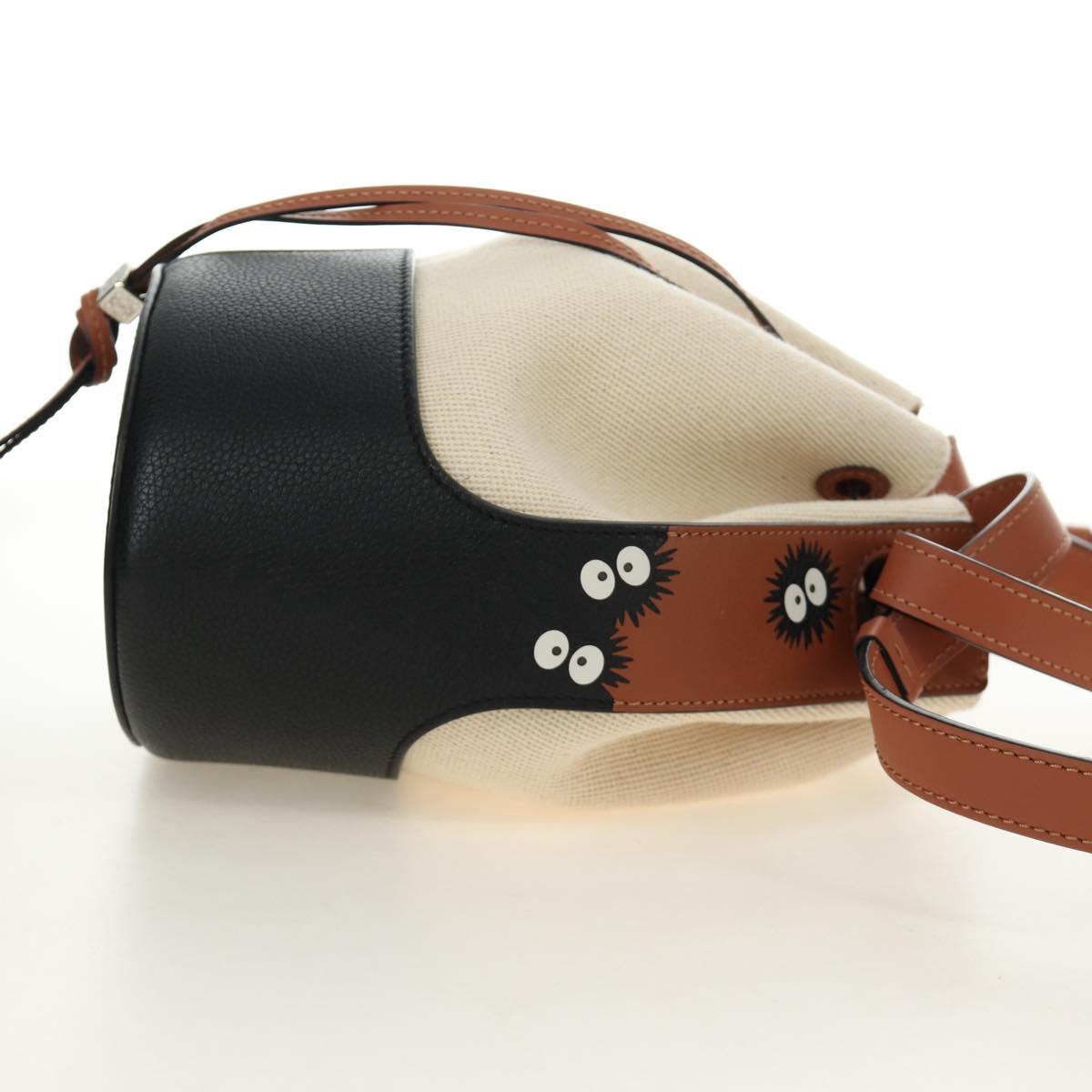 LOEWE × Studio Ghibli My Neighbor Totoro Pitch Black Balloon Bag Auth 167423SM