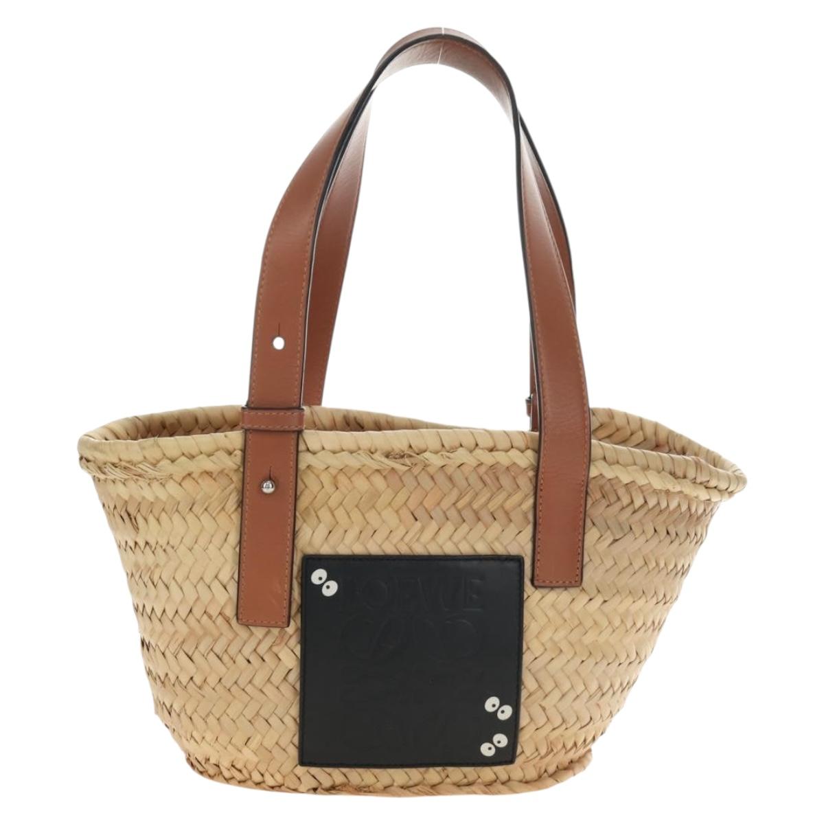 LOEWE × Studio Ghibli My Neighbor Totoro Pitch Black Basket Small Auth 167425M