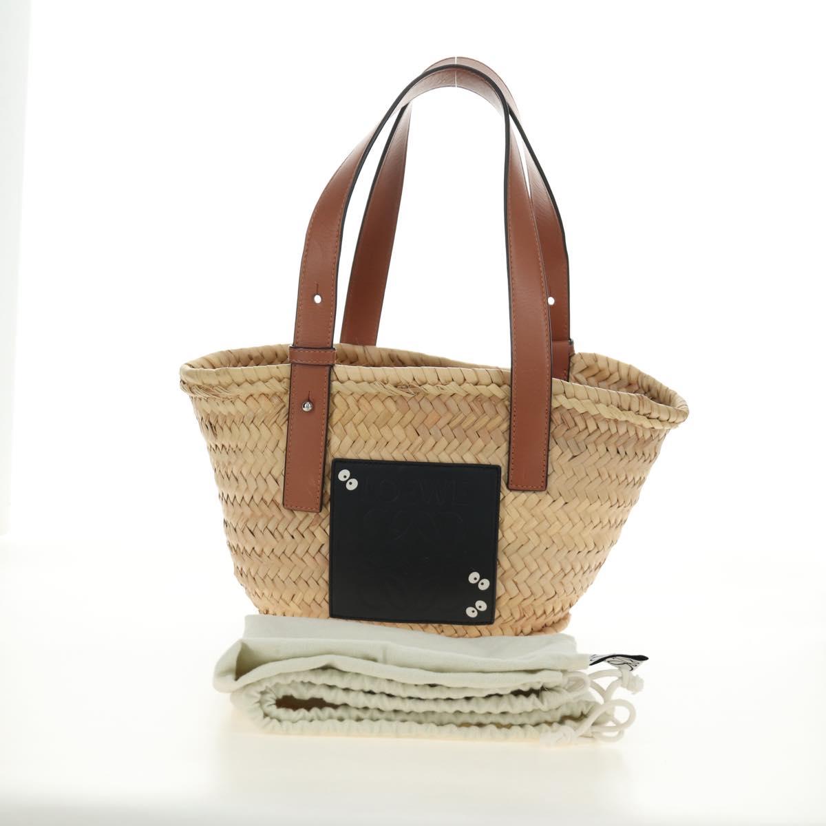 LOEWE × Studio Ghibli My Neighbor Totoro Pitch Black Basket Small Auth 167425M