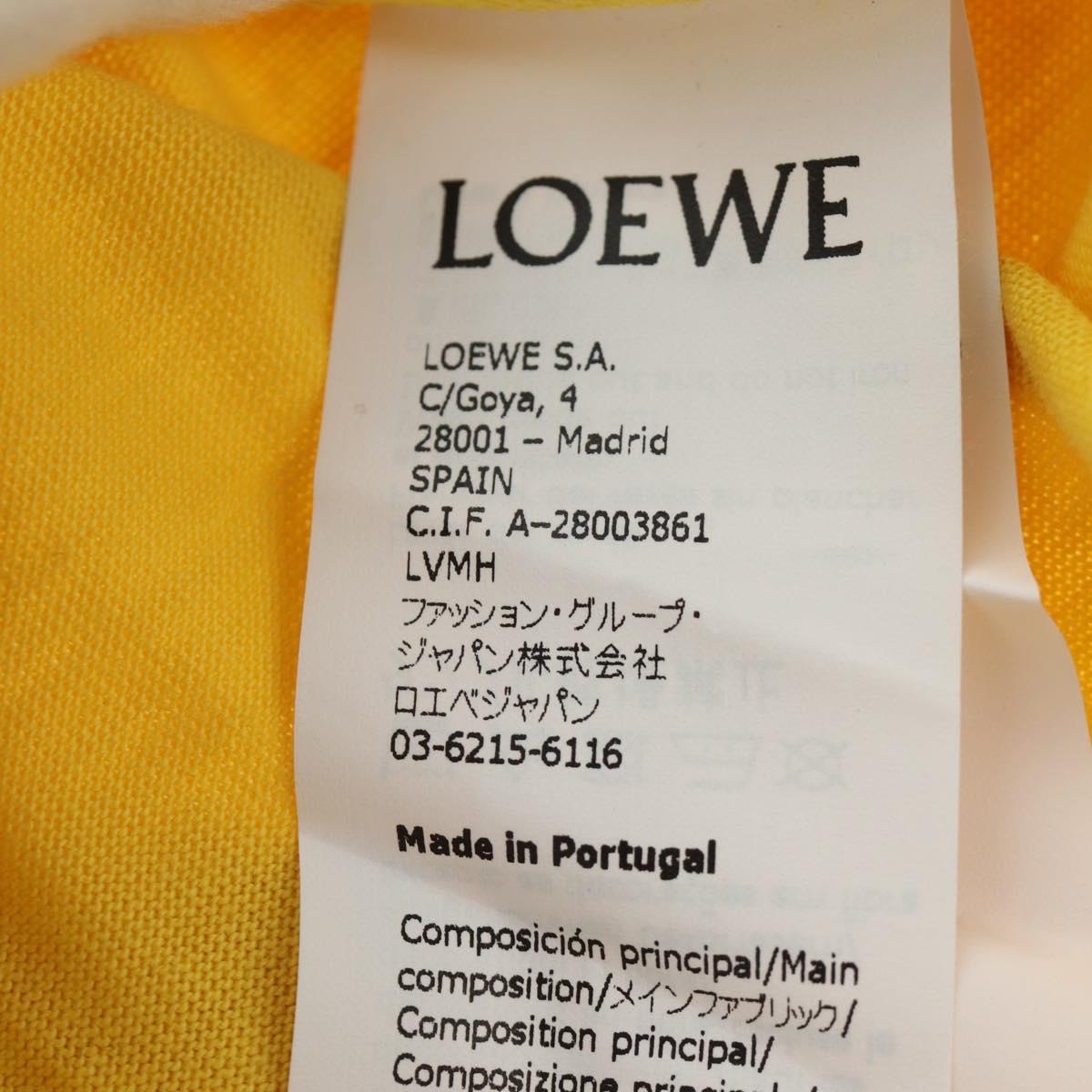 LOEWE × Ghibli Totoro T-Shirt Medium Totoro Cotton Yellow Auth 167432SM