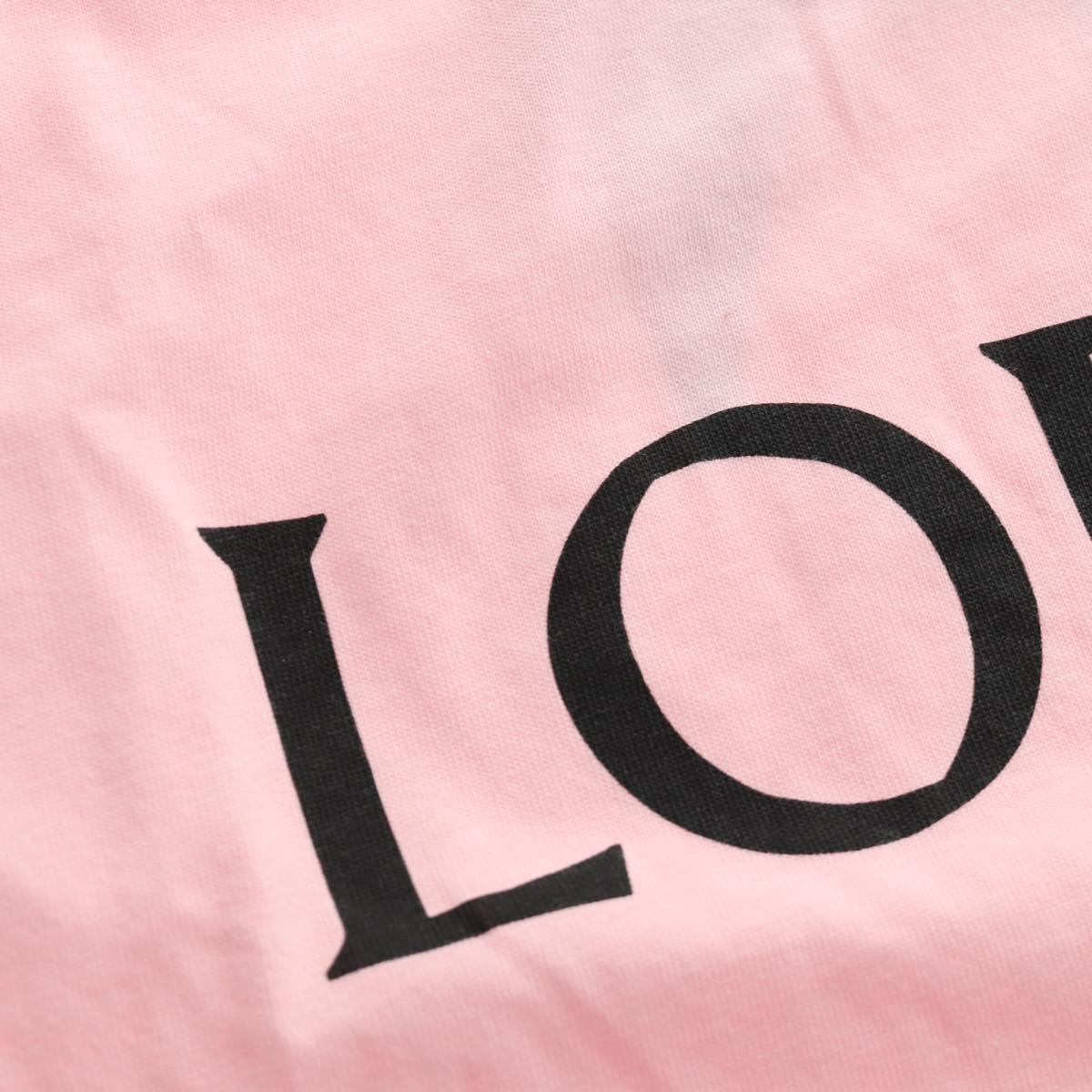 LOEWE × Studio Ghibli My Neighbor Totoro T Shirt Cotton Pink Auth 167433SM